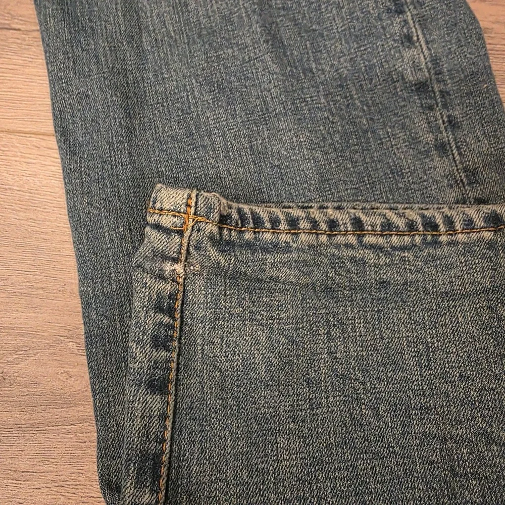 Polo Ralph Lauren Jeans Mens 36x34 Blue Hampton Relaxed Straight Denim Normcore